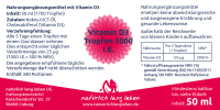 Vitamin D3 flüssig 5000 I.E. pro Tropfen 50 ml