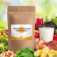 Vitamin B3 + C Pulver (reines Niacin)  100 g