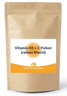 Vitamin B3 + C Pulver (reines Niacin)  100 g