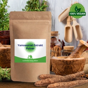 Yamswurzel Extrakt Pulver (Wild Yams) 100 g
