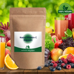 Natur Vitamin C Kapseln 100 Stück