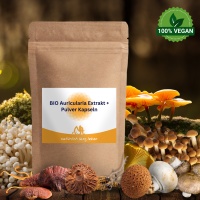 BIO Auricularia Extrakt + Pulver 120 Kapseln
