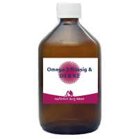 Omega 3 flüssig & D3 & K2 200 ml