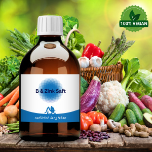 B & Zink Saft 500 ml (Vitamin B6 & Vitamin B12)