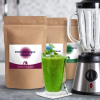 BIO Set aus Gerstengras, Dulse & Wildheidelbeeren