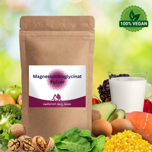 Magnesiumbisglycinat (Magnesium - Chelat) Pulver 200 g