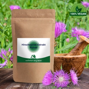 Hirschwurzel Extrakt Pulver ( Rhaponticum carthamoides ) 100 g