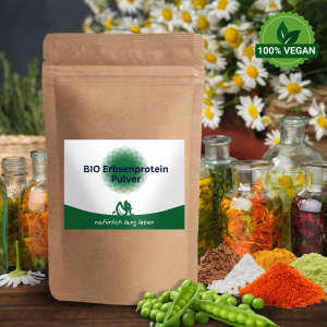 BIO Erbsenprotein Pulver 500 g vegan