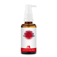 Vegane Vitamin D3 flüssig 2000 I.E. Tropfen 50 ml