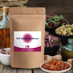 BIO Gummi arabicum Pulver 500 g (E 414)