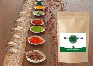 Olivenblattextrakt 20 % Oleuropein vegan 100 g