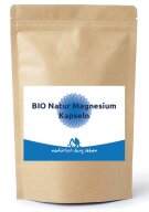 BIO Natur Magnesium Kapseln aus Meeresalge 60 Stück...