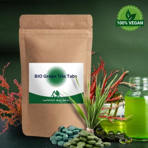 BIO Green Trio Tabs | 125 g, ca. 600 Stück vegan
