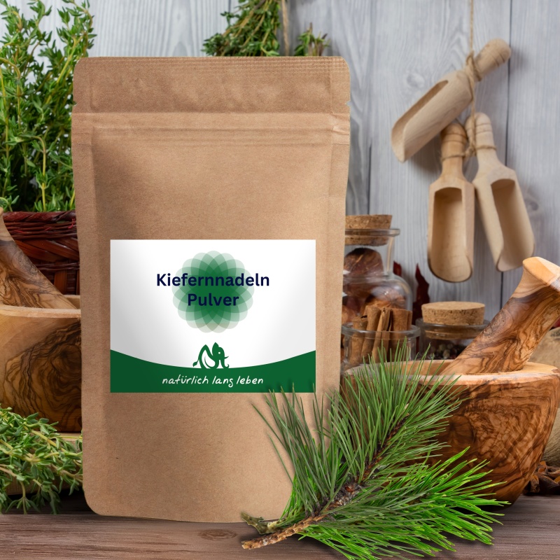 Kiefernnadeln Pulver | 100 g | natrlich lang leben