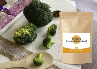 Brokkoli Extrakt Pulver 100 g (DIM Quelle)