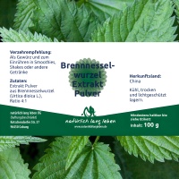 Brennnesselwurzel Extrakt Pulver 100 g