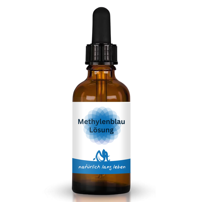 Methylenblau Lösung 1% USP – Pharmazeutische Qualität, 1 Liter, Mit Pipette, Von Dioxnatur