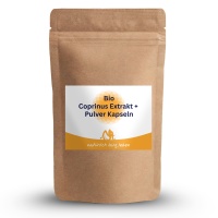 BIO Coprinus Extrakt + Pulver Kapseln 60 Stück