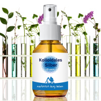 Kolloidales Silber 100 ml 25 ppm Sprühflasche