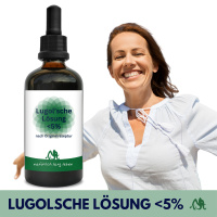 Lugolsche Lösung ( < 5 %) 100 ml TÜV zertifizierte Pipette